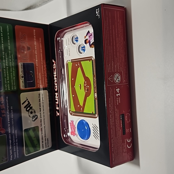 NEW-My Arcade- Bases Loaded Pocket Player - Collectible Handheld Game Console - Picture 11 of 13